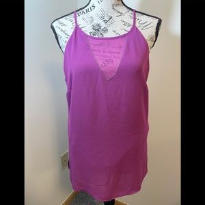 White House Black Market purple dress top